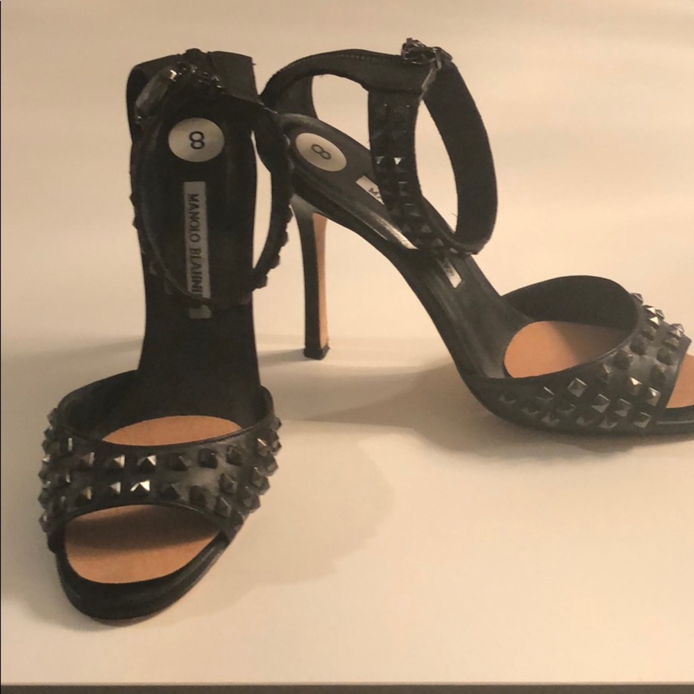 Black Manolo Blahnik Heels